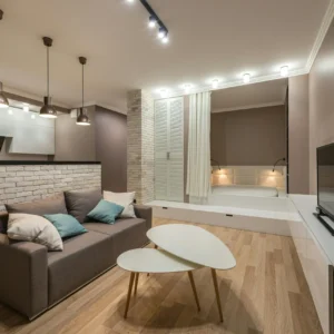 Dikigai LookBook_IMG299 Loft Minimalista con Dormitorio Integrado y Cocina Abierta